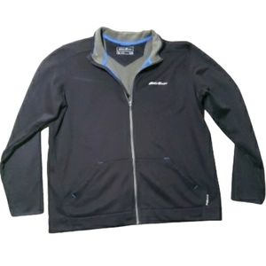 Eddie Bauer, Freeheat Jacket, Black mens size Xl